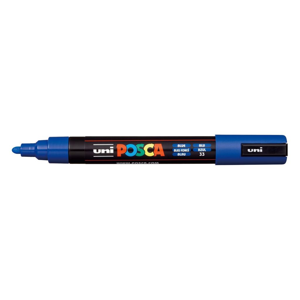 Caneta Posca PC-5M Azul Uni-Ball