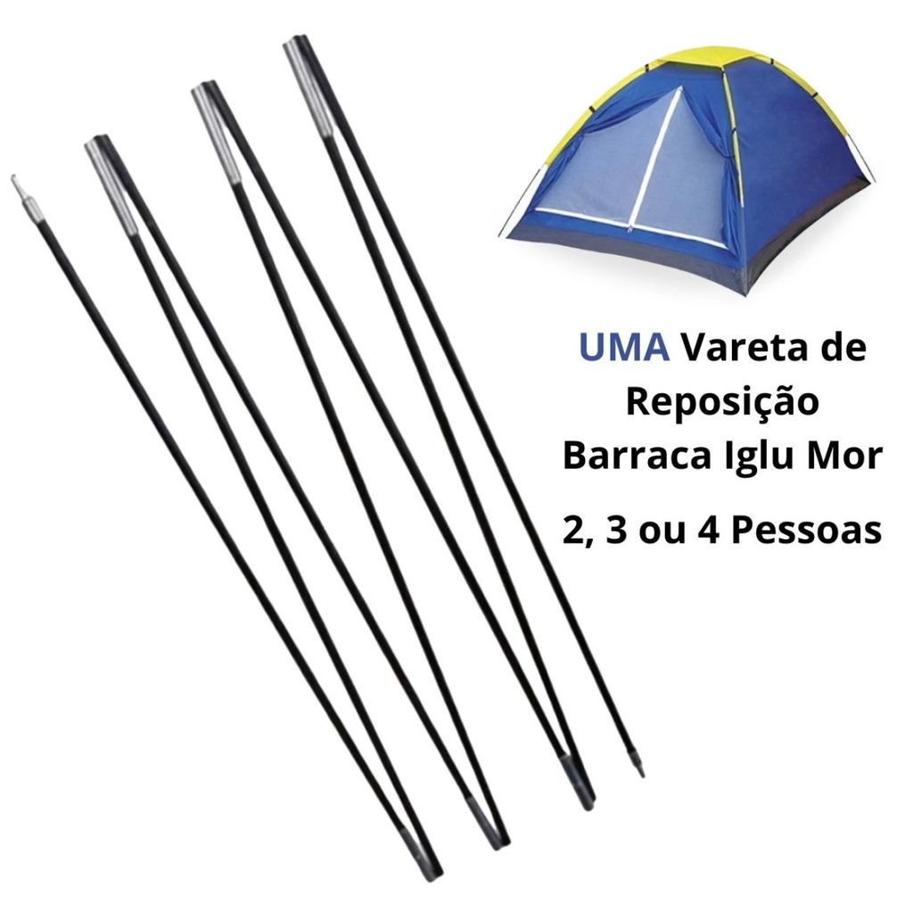 Vareta de Reposição para Barraca Iglu Mor ( 1 Unidade de Vareta )