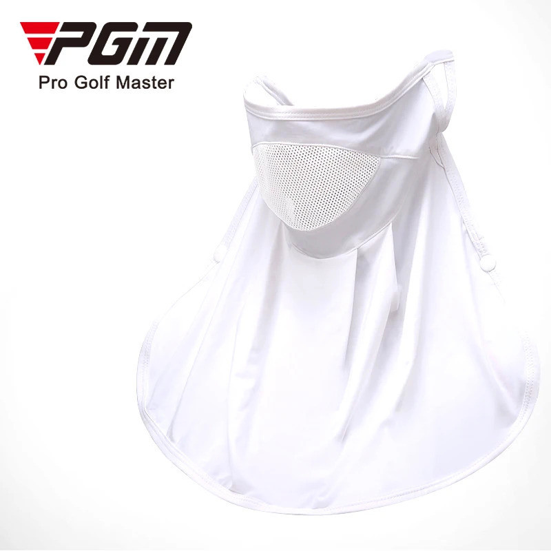 Máscara Solar De Golfe PGM KOZ004 | Ice Silk Cooling Full Face Neck Cover Stretch De Secagem Rápida