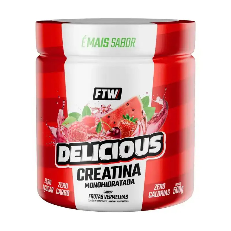 Creatina FTW Delicious Frutas Vermelhas 500G