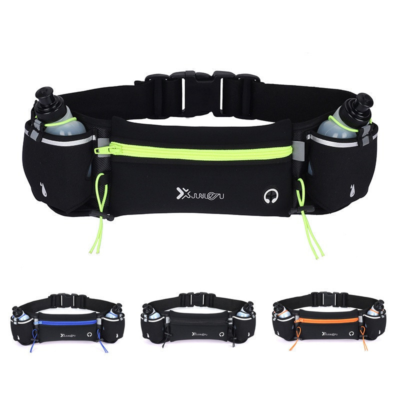 Ciclismo Maratona Corrida Cinto De Hidratação Bolsa Fanny Suporte De Telefone Para Garrafas De água De 250ml