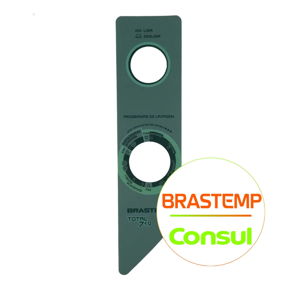 PAINEL DECORATIVO PARA LAVADORA BRASTEMP/CONSUL- BWL07