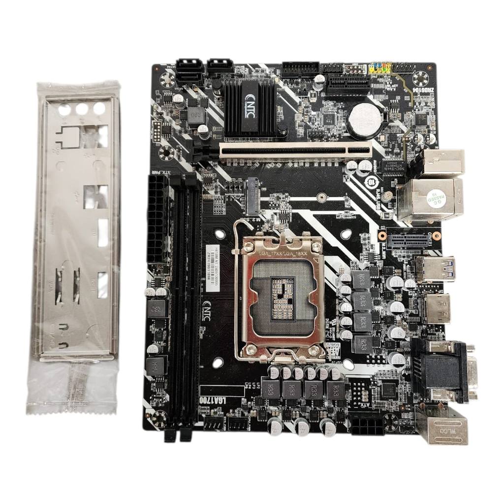 Placa Mãe NTC H610M DDR4 LGA1700 - DEFEITO