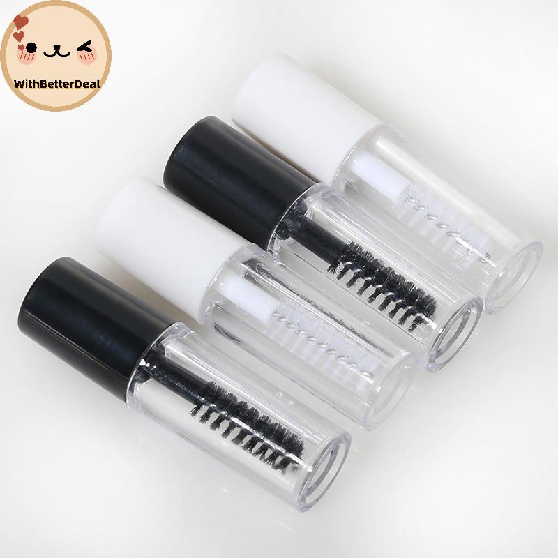Melhor 5/10/20 Pçs Vazio Mini 1ml Tubo De Rímel Com Varinha De Cílios Recipiente De Creme Garrafa De Amostra Pintura De