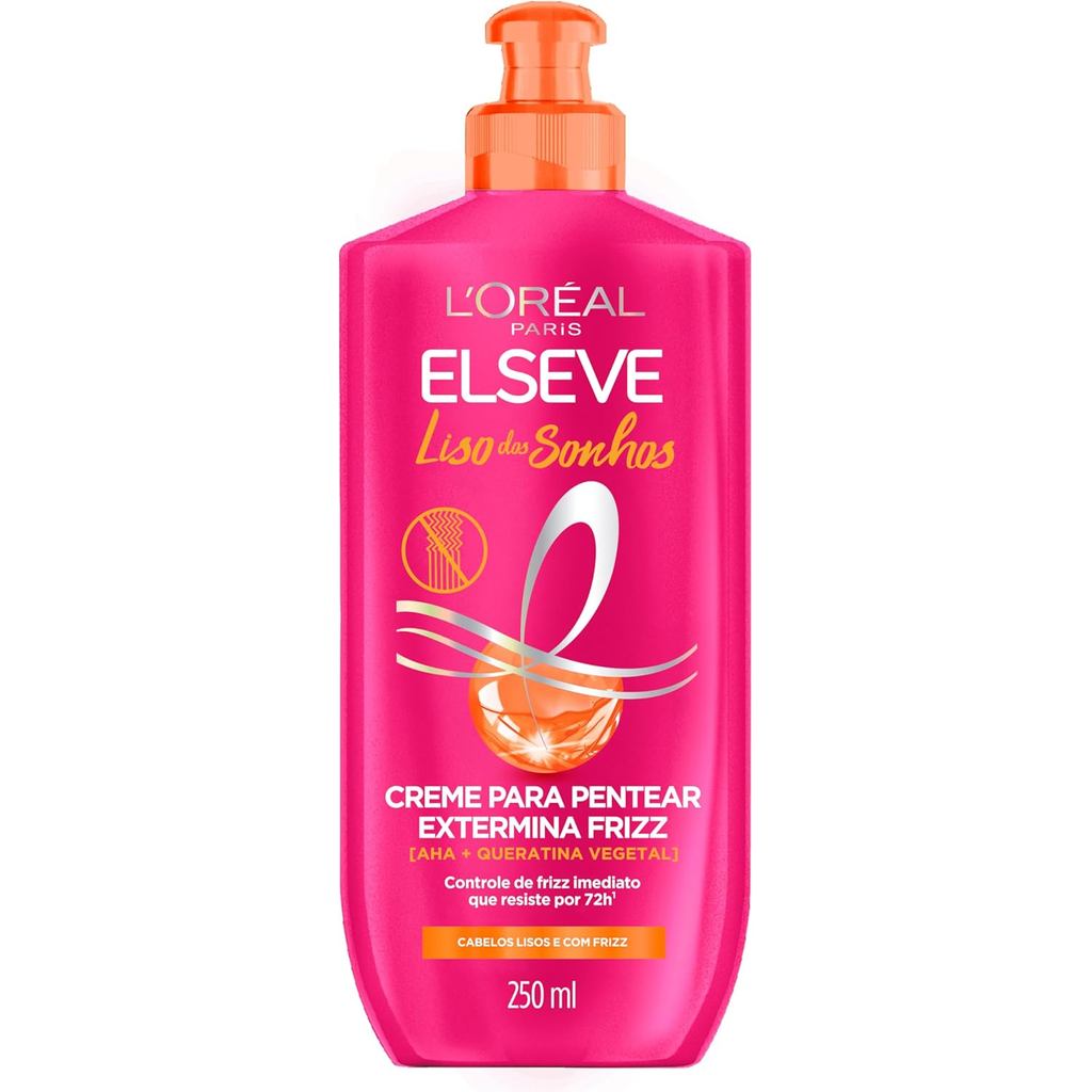 Creme Para Pentear L'Oréal Paris Elseve Liso dos Sonhos 250ml