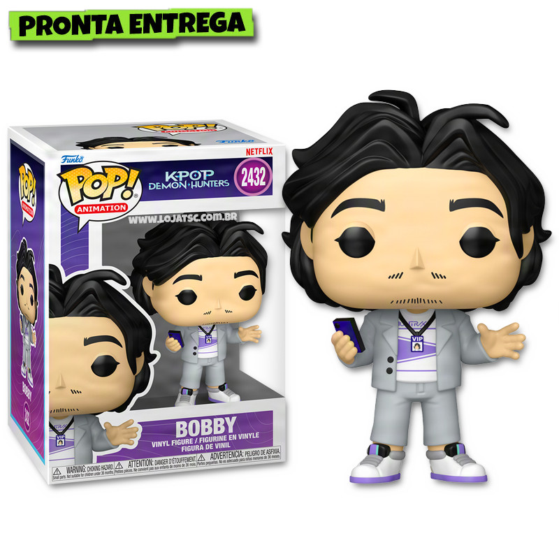 Funko Pop Guerreiras do K-Pop Huntrix Demon Hunters - Bobby 2432