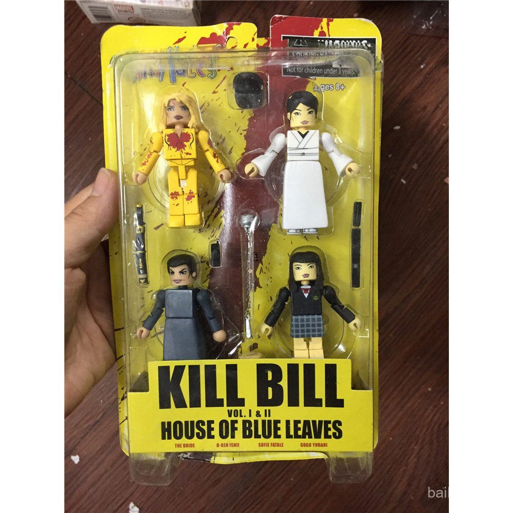 Figuras de Ação Populares MINIMATES Brick Figures, Mercadorias do Filme KILL BILL, JAMO