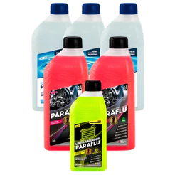 Kit Aditivo Para Radiador Paraflu + Limpa Radiador
