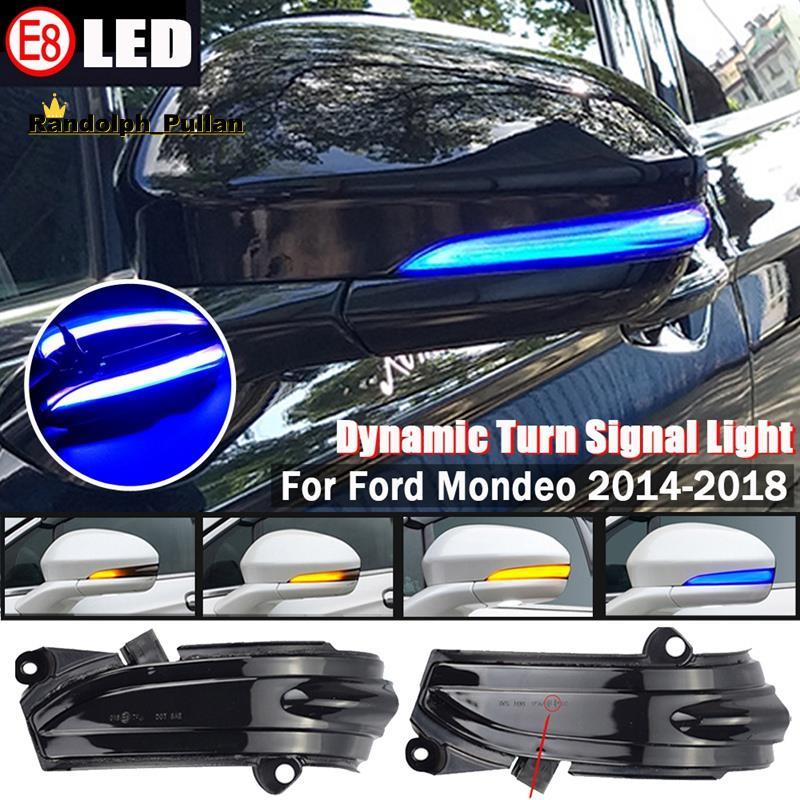 [Concessional H] Para Fusion Mondeo MK5 2014-2019 Carro LED Dinâmico Espelho Retrovisor Lateral Luz De Sinalização Indic