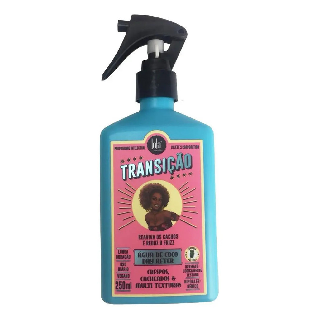 Texturizador Capilar Água De Coco Day After Transição Lola 250ml