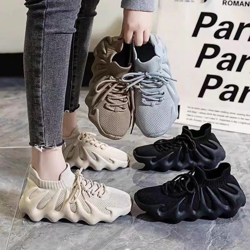 Verão polvo sapatos femininos sapatos de coco feminino All-Match meias sapatos esportivos casuais novo estilo na moda sa