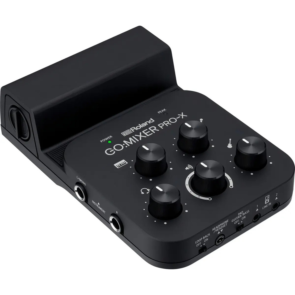 Interface Roland Go Mixer Pro-x Para Smartphone Podcast Live