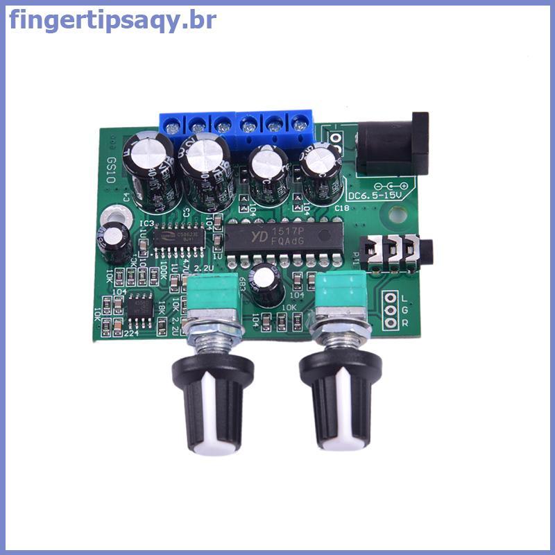 FINGE 2.1 Subwoofer Amplificador Placa De Áudio 6W * 2 + 25W Mini De Baixo HIFI YD1517P ,