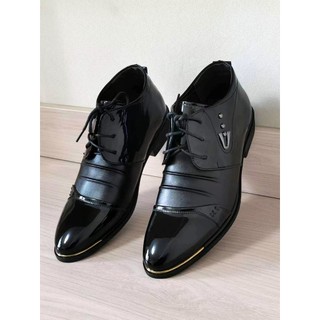 Novos homens versão coreana roupa Formal moda britânica botas curtas sapatos de couro masculino de alta qualidade Casual