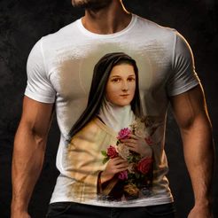 Camiseta Santa Terezinha Do Menino Jesus 03 A