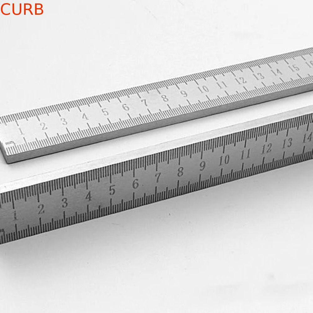 Régua De Aço Inoxidável CURB , Forjamento De 53cm À Prova De Ferrugem , Ferramenta De Medição De Aparelho De Ensino Em E