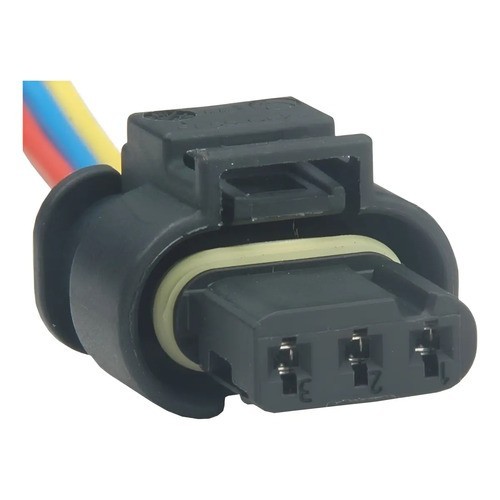 Chicote Plug Conector Bomba Dágua Auxiliar Vw Amarok 03 Vias