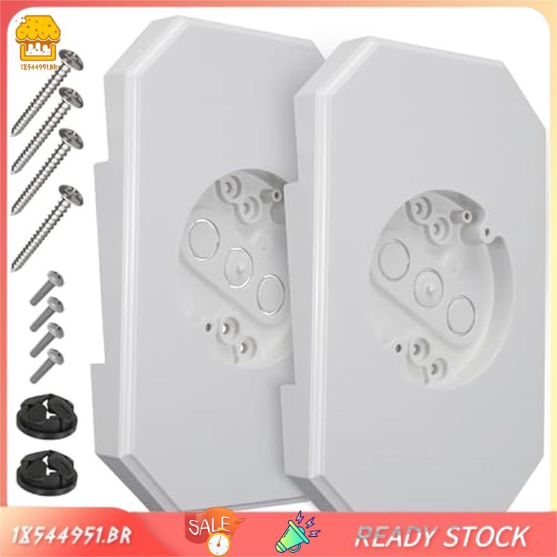 [18544951 . br] Bloco De Montagem De Revestimento , Luz Externa De Caixa Embutida 8141DBL , 2 Conjuntos Para Duplo De 1/