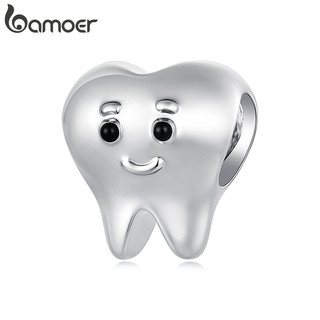 Pingente De Dente Bamoer Charm DIY Para Pulseira Presentes Mulheres