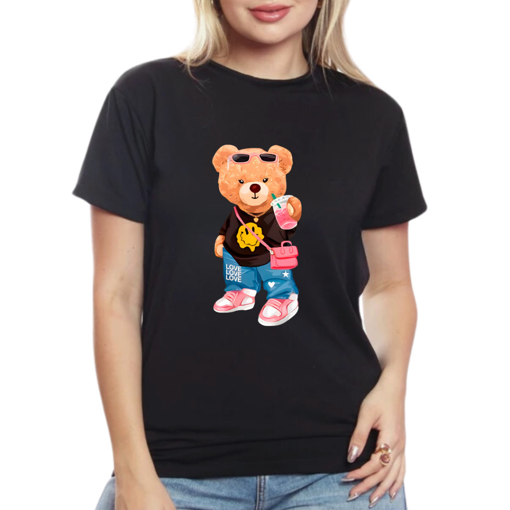 Camiseta Feminina de Grife Confortável Blusinha Premium Moda Feminina Estilosa Camisa T Shirt Street