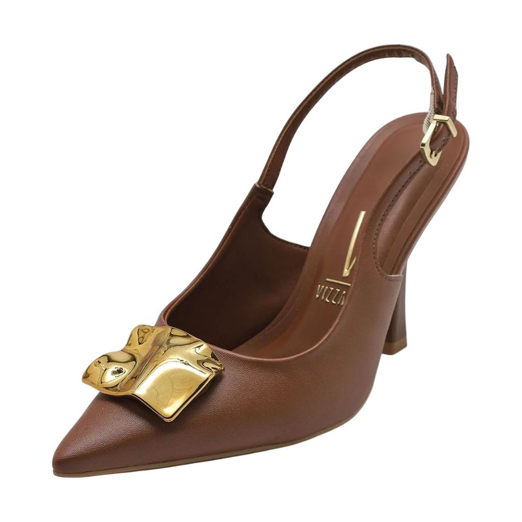 Sapato Feminino Scarpin Salto Medio Fino Elegante Vizzano
