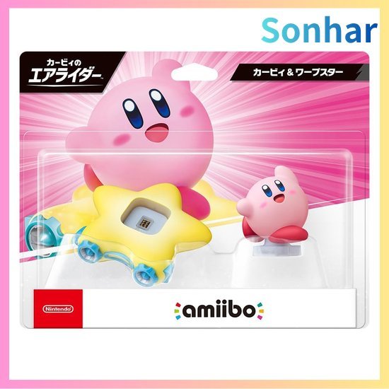 amiibo Kirby e Warp Star (série Kirby's Air Rider) [Direto Do Japão]