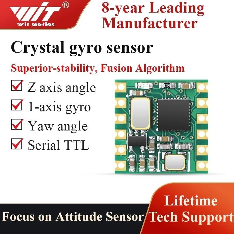 Inclinômetro De Cristal De Eixo Z De Nível Militar HWT101 , Módulo De Sensor De Ângulo De Inclinação MEMS , Giroscópio A