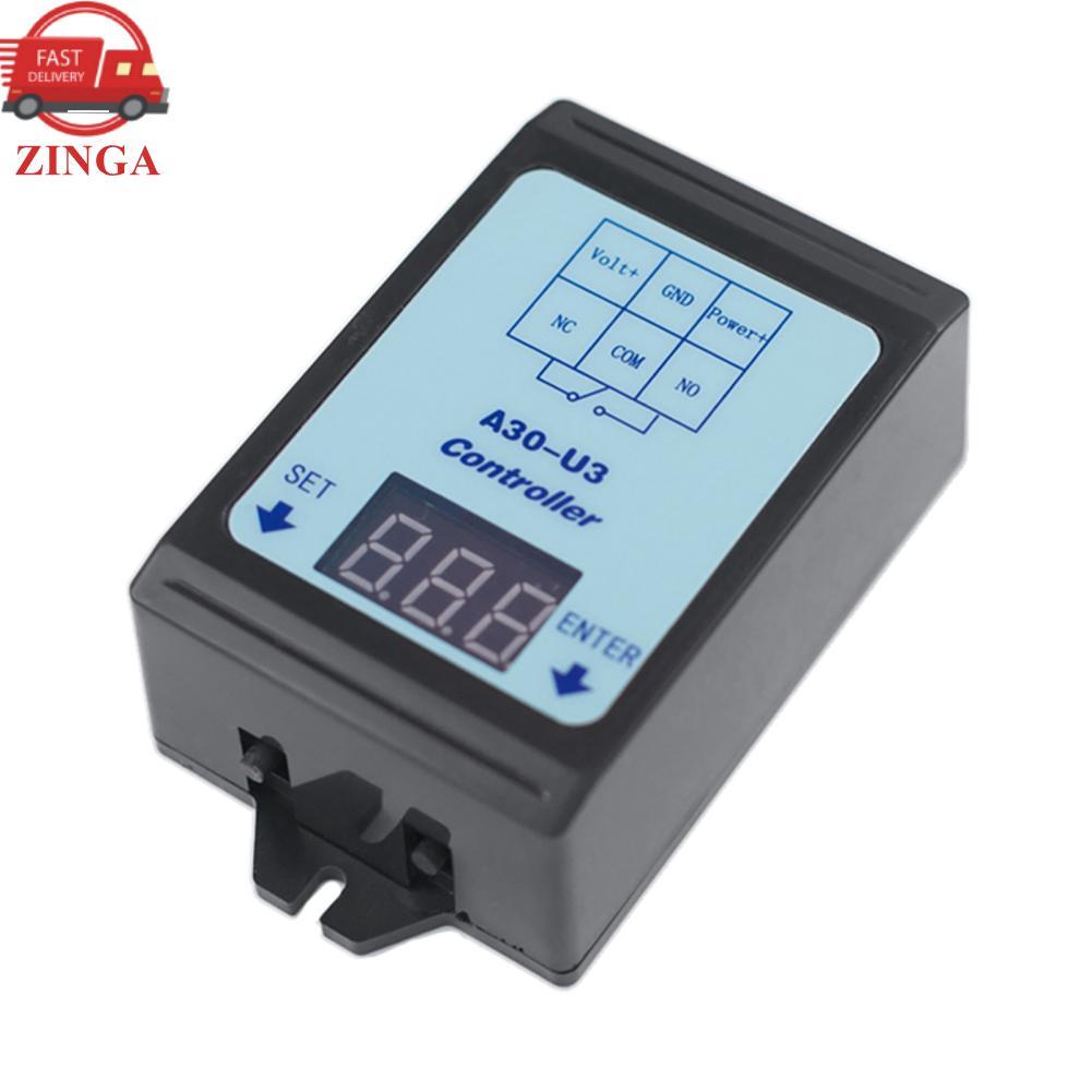 zinga DC 6-80V Relé de monitoramento de tensão Tempo de atraso Carregamento Módulo controlador de descarga Proteção