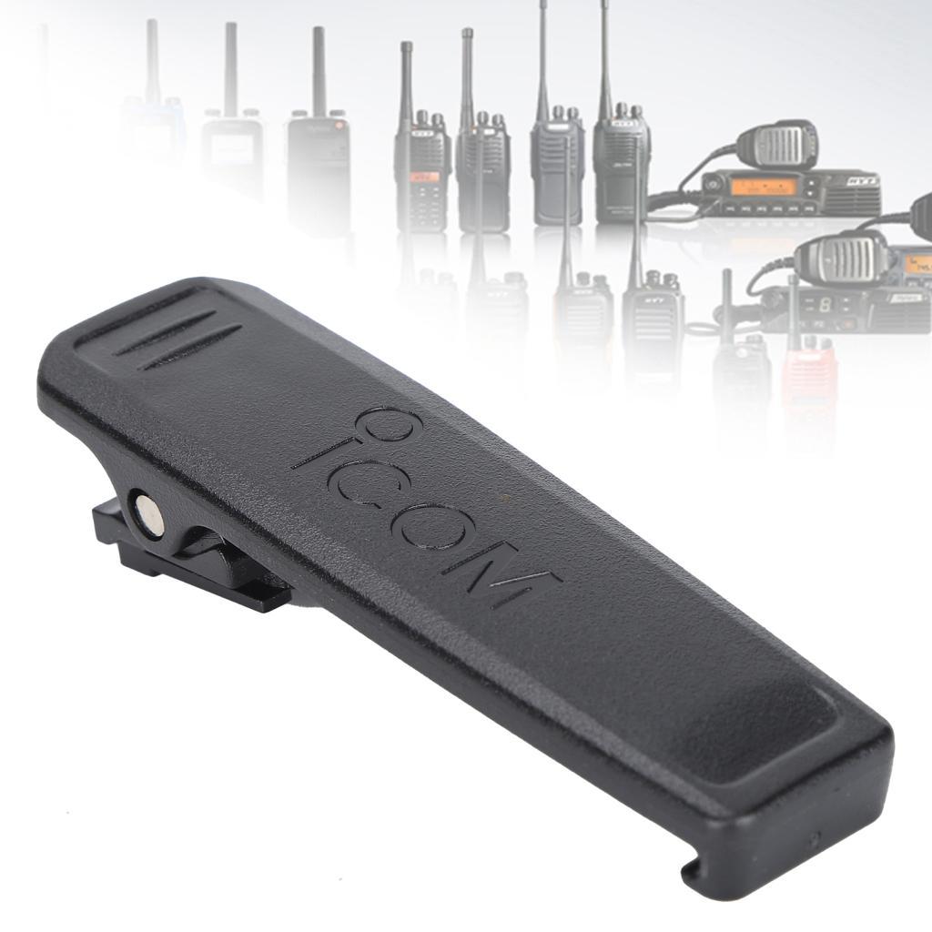Clipe De Cinto Walkie Talkie Firmemente Fixo Cor Universal Para ICOM IC-F1000 V88
