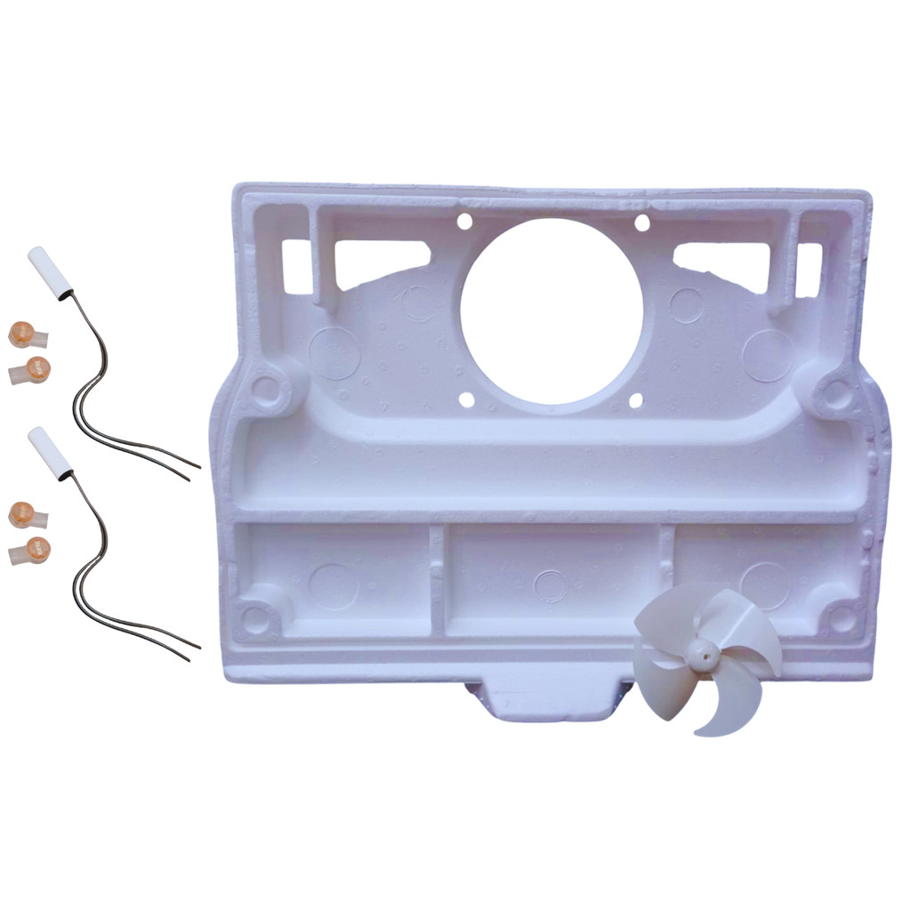 Capa Isopor Isolação Traseira+Sensor 2,7 Compatível Geladeira Brastemp Bre49 Bre51 W10483993