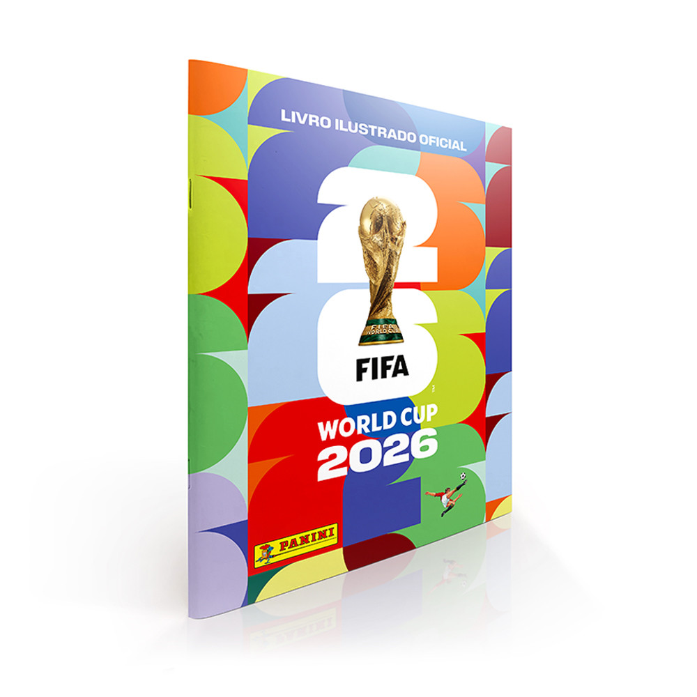 Copa do Mundo 2026 - Álbum Capa Brochura - Oficial Panini - cts - Novo - Editora Panini - ISBN 9786555165807