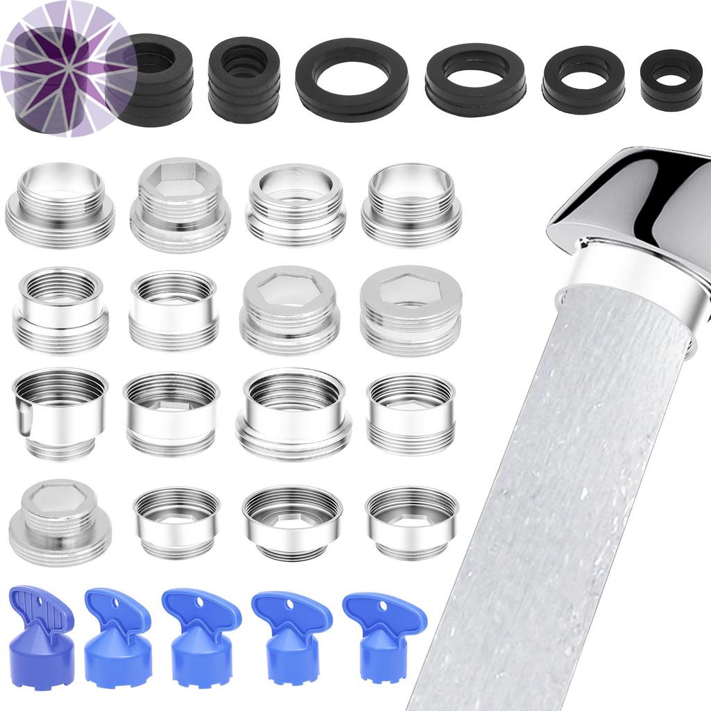 Adaptador De Torneira Com Anel De Borracha , Para Mangueira De Jardim , Purificador De Água , Aerador SHOPCYC9687