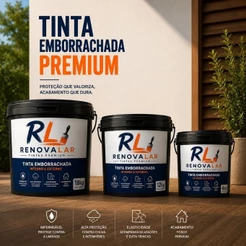 Tinta Piso Premium Renovalar para Pisos, Chão de Cimento e Cerâmicas - Repele Água e Facil Limpeza