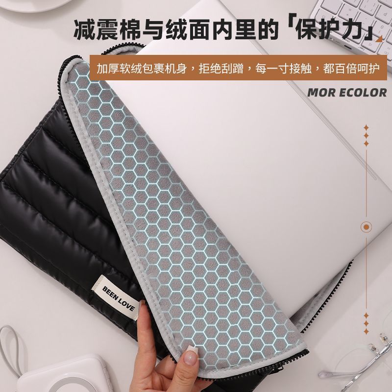 Bolsa forro para Laptop, bolsa para Tablet adequada para Apple macbook Lenovo Shin-Chan air15ipad Huawei matebook47cm De