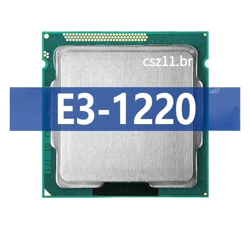 Xeon E3-1220 E3 1220 3.1 GHz Usado CPU Quad-Core Rosca 8M 80W LGA 1155 NLNF