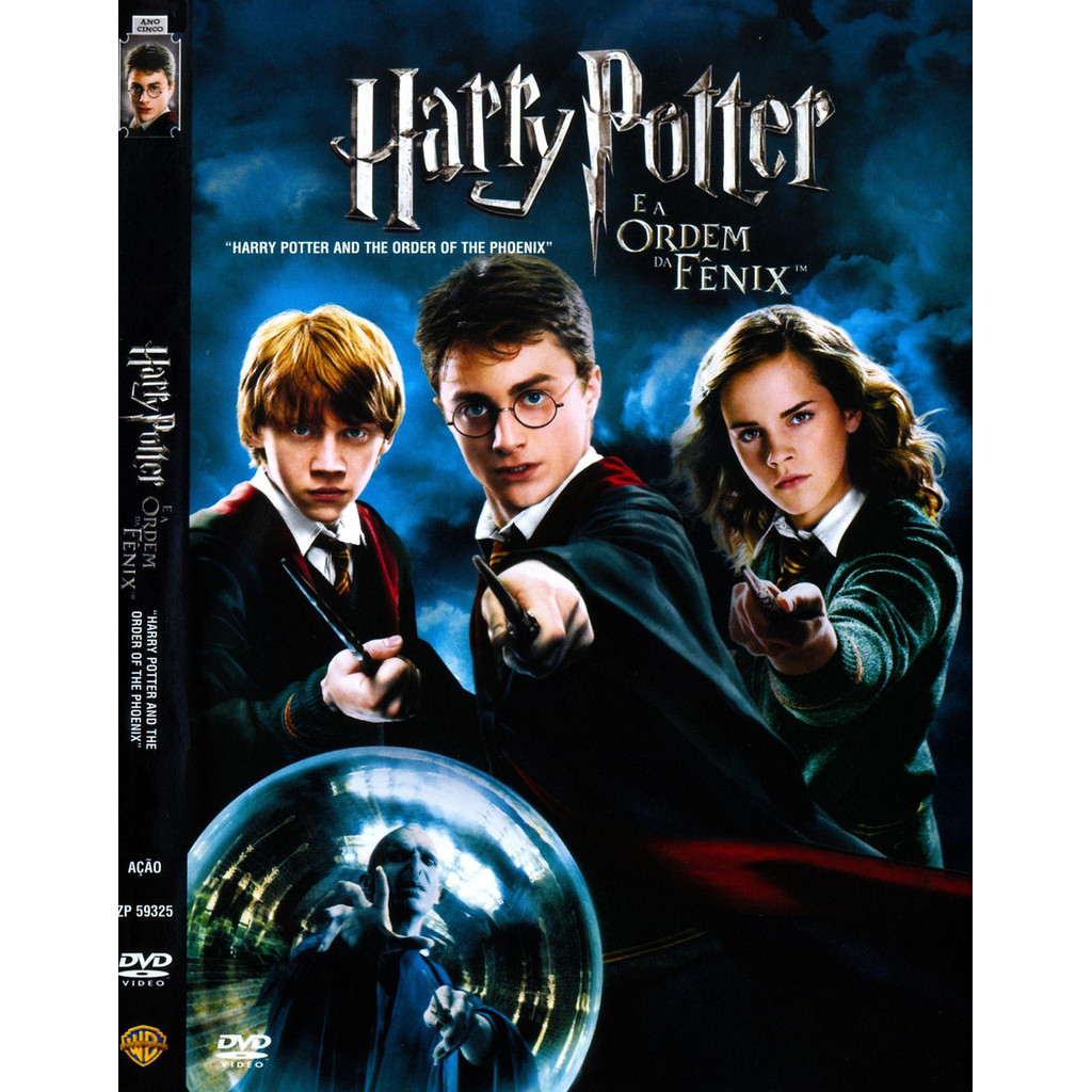 Dvd Harry Potter E A Ordem Da Fênix 2007