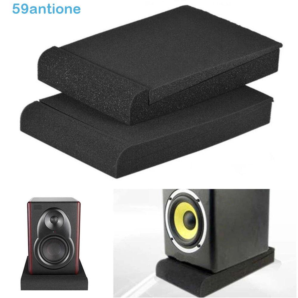 Almofadas De Isolamento De Alto-Falantes ANTIONE Som 33x27x4cm Subwoofer Desktop Speaker Espuma Acústica
