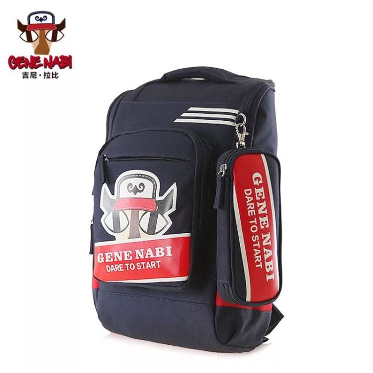 Guinness versão coreana moda legal menino mochila mochila 1-3-6 grau estudantes do ensino fundamental proteção cume redu