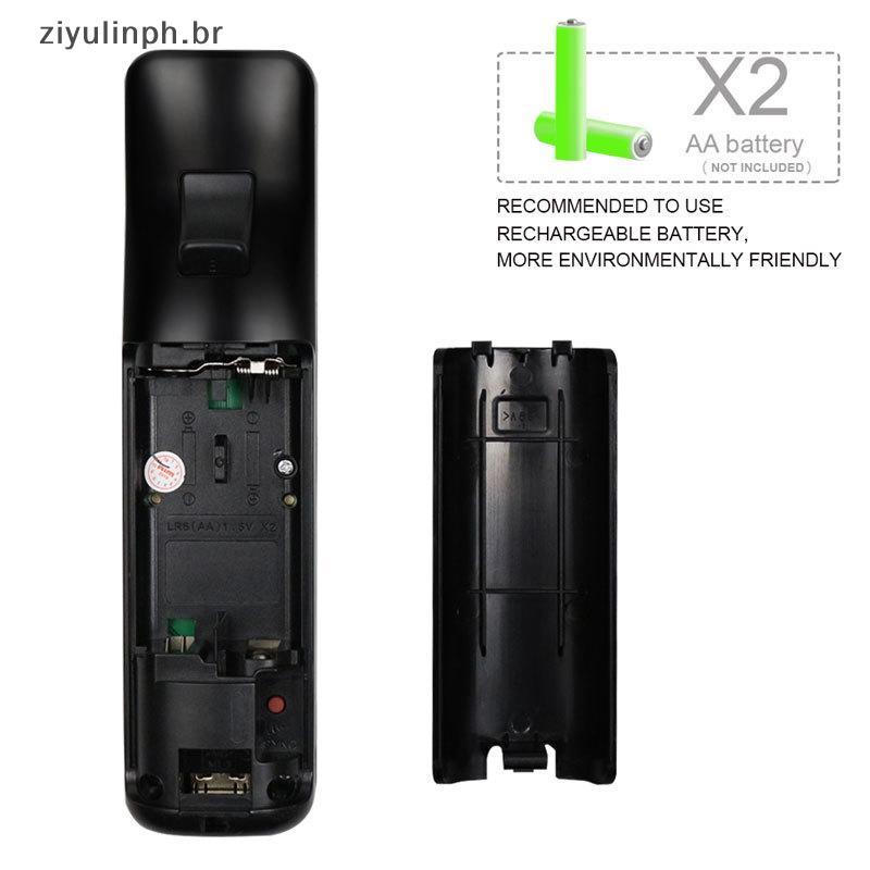ziyulinph Wii Game Controle Remoto Movimento Integrado Plus Joysti Joypad Para Nintendo BR