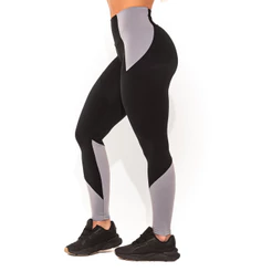 LEGGING FITNESS FEMININA COM RECORTES CANELADO ELEGANCE DLK