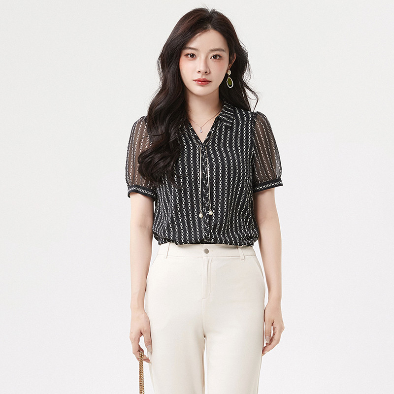 Contra fora das prateleiras Roupas femininas de 30 a 40 anos Moda feminina Desgaste Roupas femininas Pulôver de manga cu