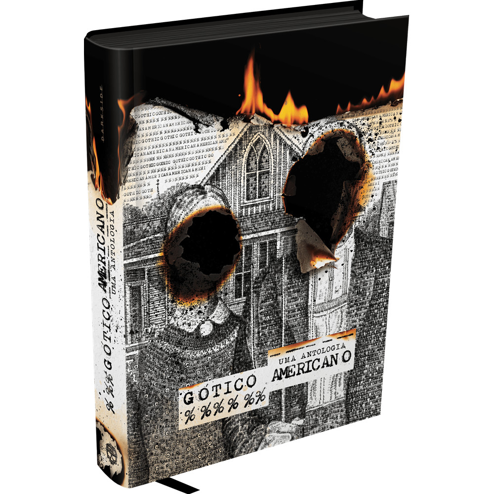 Capa do livro Livro - Gótico Americano - Editora Darkside