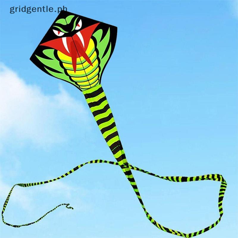 2025 Ano Novo Da Cobra Verde Kite Brisa Fácil De Voar Crianças Dos Desenhos Animados Portátil Adulto Grande Pipa