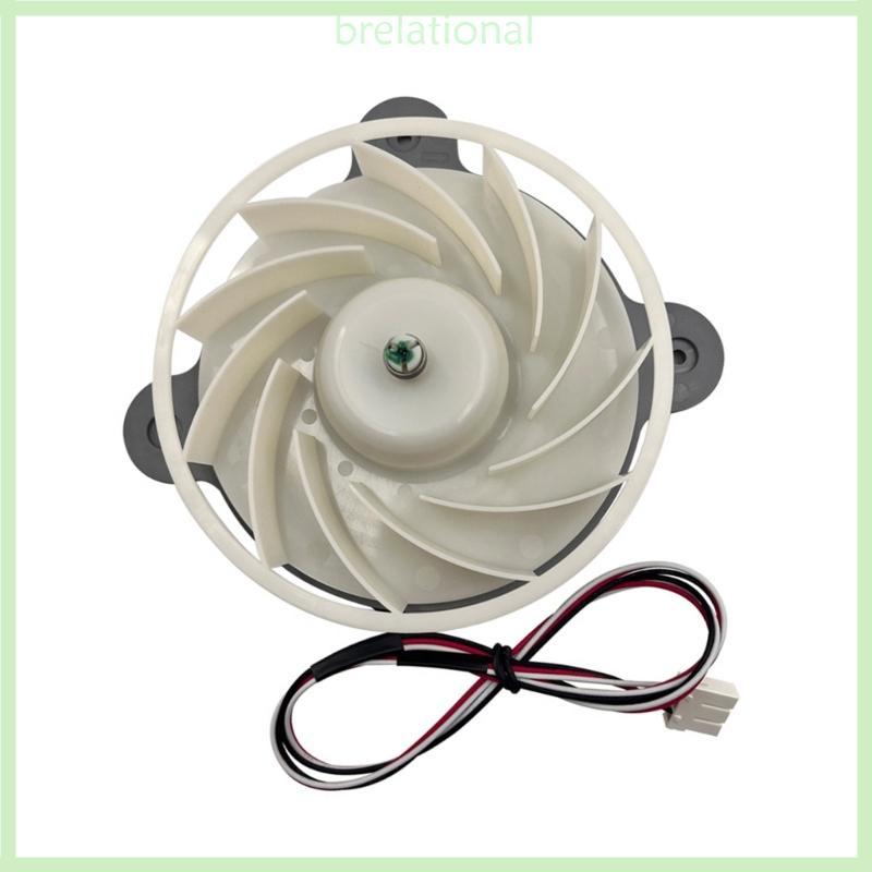 R Motor Ventilador Resfriamento Geladeira DA31 00345A Tampa Plástica Circuito Metal Funciona E