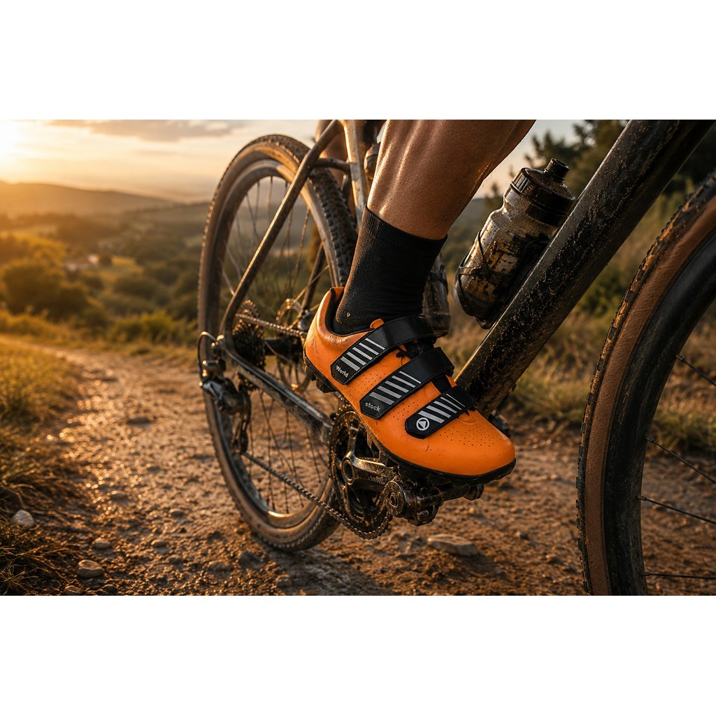 Sapatilha Bike MTB Compatível Shimano E Taco MTB Ciclismo Trilha Pedal