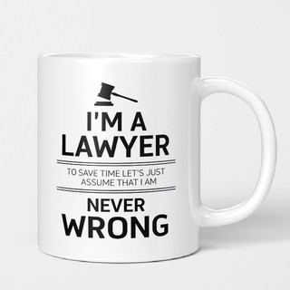 Sou um advogado copo dedicado carta americana caneca de cerâmica advogado faculdade copo de água