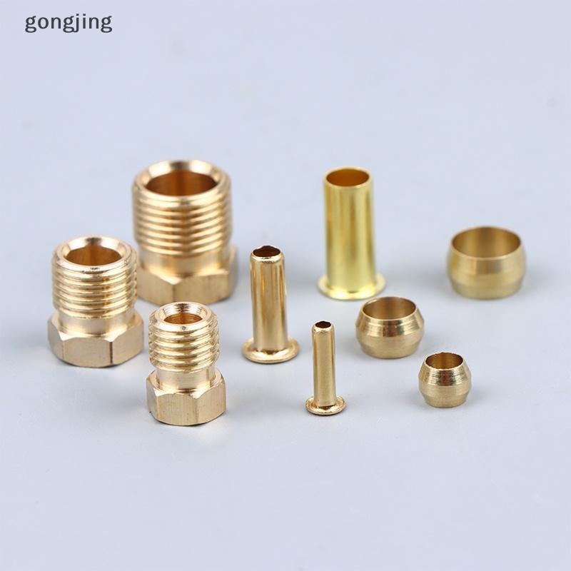 gongjing Virola De Vedação Forro Acessórios De Latão CNC Precisão Para Tubulação De Mangueira De 4mm 6mm 8mm Durável Apl