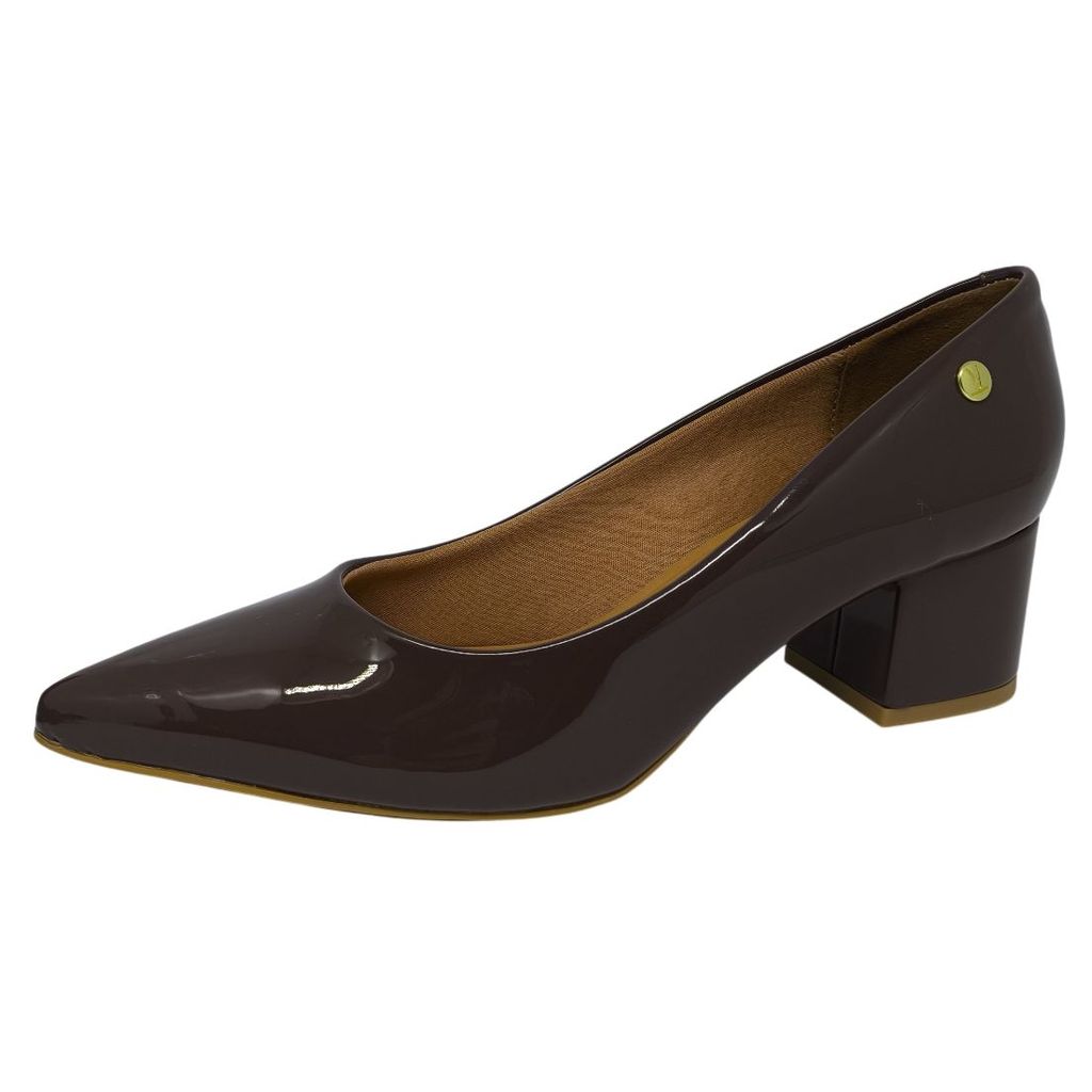 Sapato Feminino Scarpin Salto Medio Classico Macio Vizzano