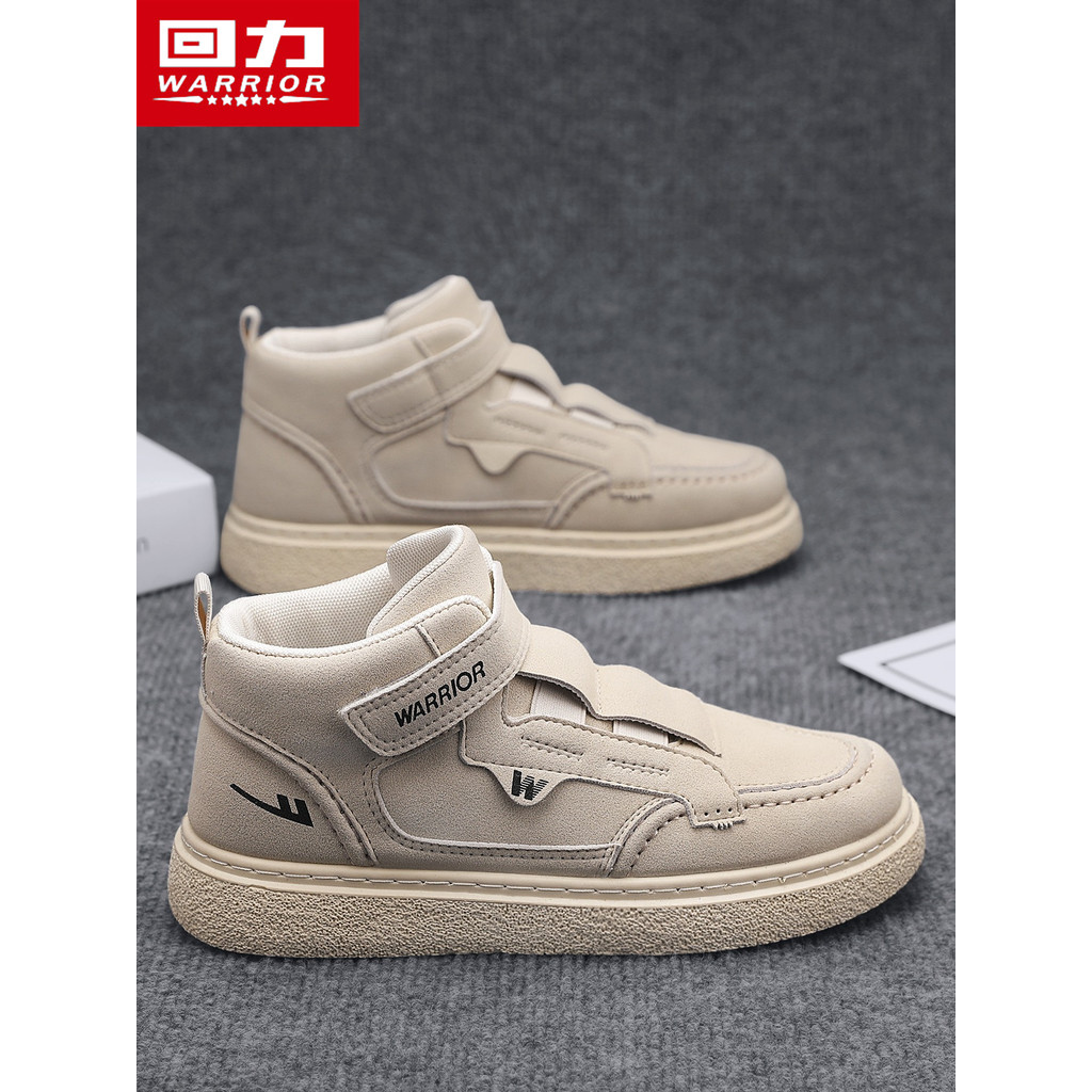 Puxar para trás sapatos masculinos outono inverno sapatos de alta qualidade sapatos masculinos Velcro adolescente menino