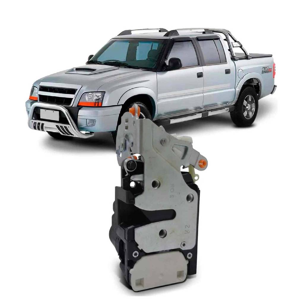 Fechadura Predisposta P/Eletrica Porta Dianteira Esquerda S10 Blazer 1996 A 2011